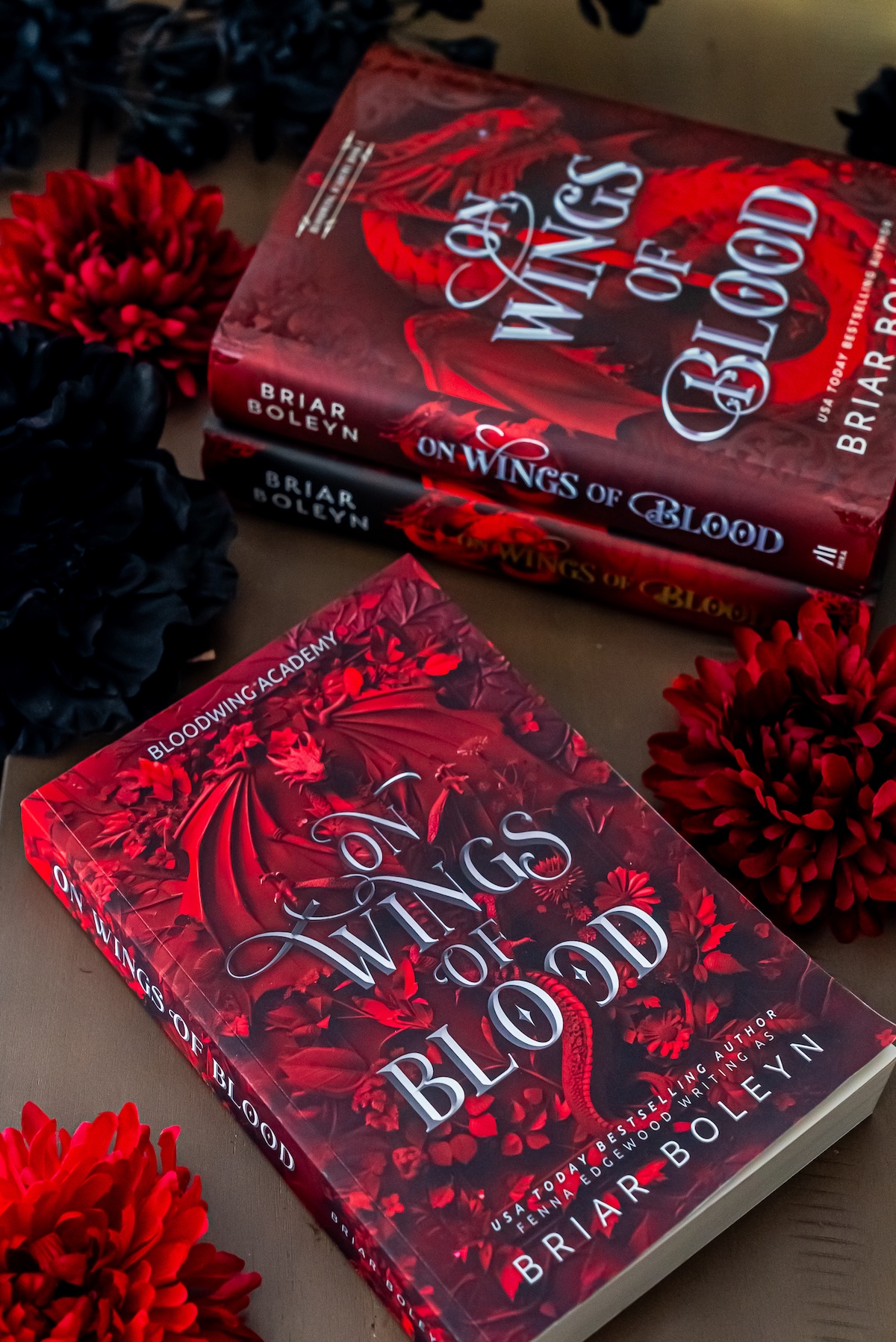 on wings of blood books.