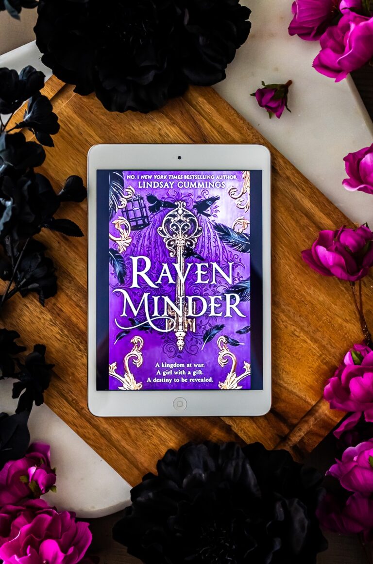 raven minder book on iPad.