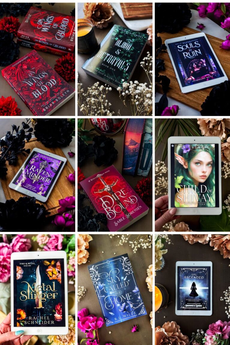 romantasy books pinterst image.