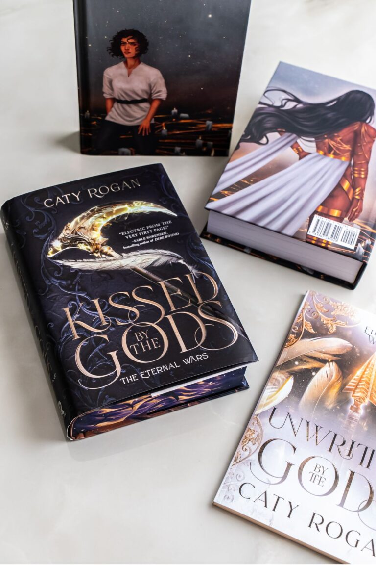 kissed by the gods book, indie and trad published books