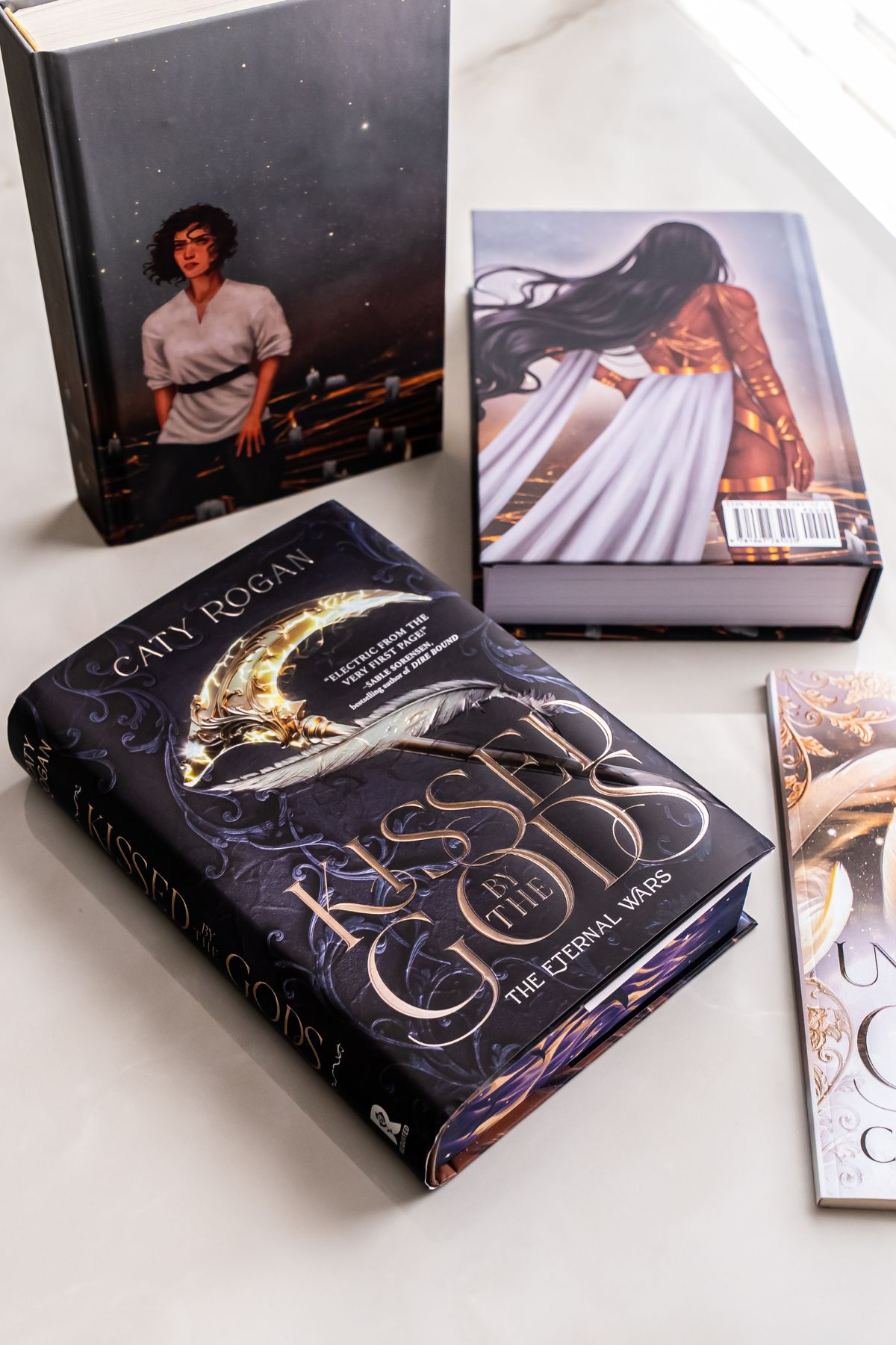 kissed by the gods book, indie and trad published books