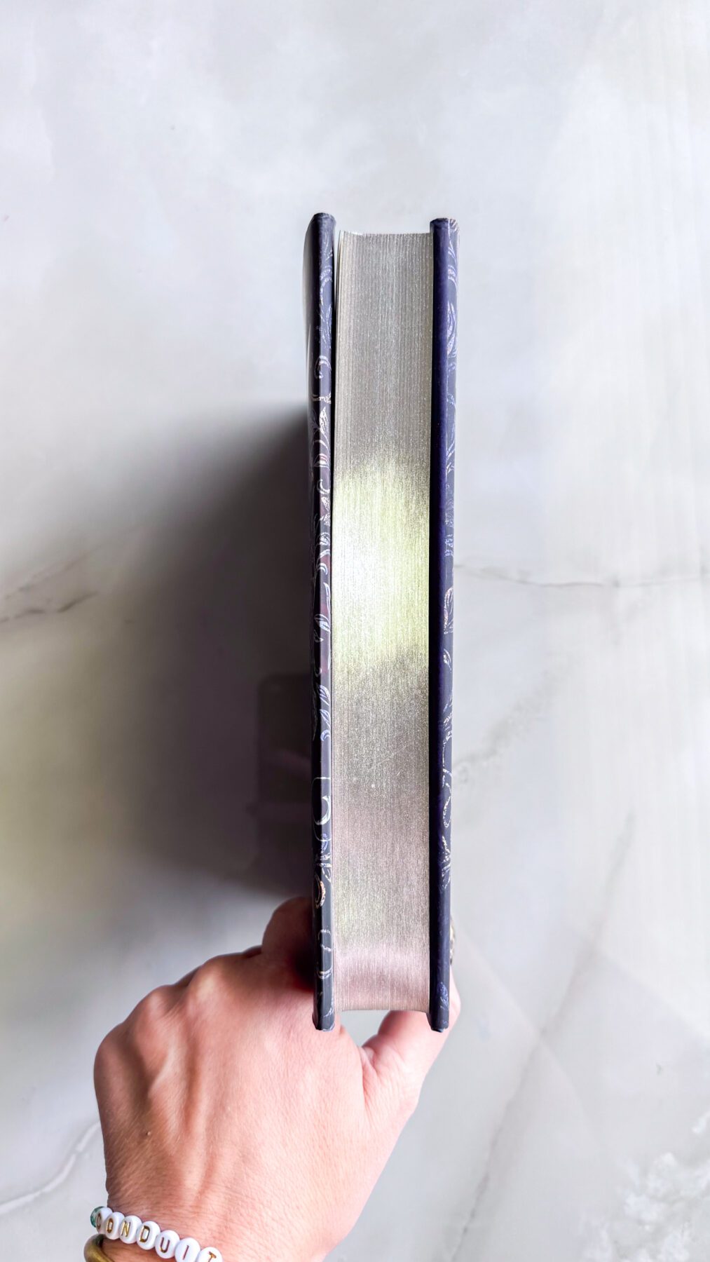 steelborn sprayed edges.
